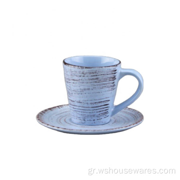 Stoneware Grey Glazed Dinesware Τελευταία επιτραπέζια σκεύη